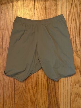 SKIMS Olive-Tone High-Rise Bike Shorts